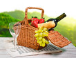 Picknick im Weinberg