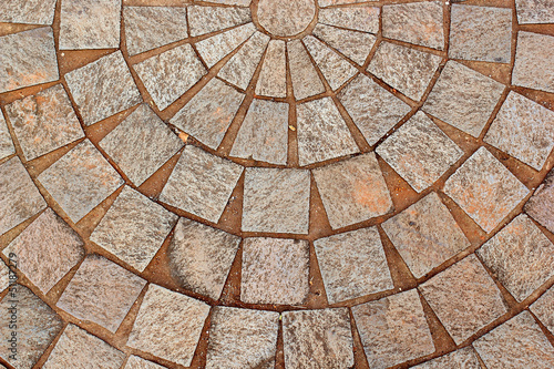 Photo: abstract decorative brick patterned patio abstract decorative brick patterned patio