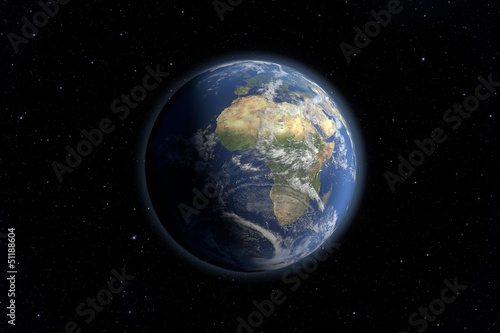 Illustration: Earth view Earth view