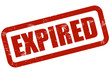 Grunge Stempel rot EXPIRED