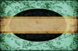 Vintage Label - Türkiser Kreis