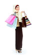 muslim woman shopping