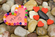 hearts on stones