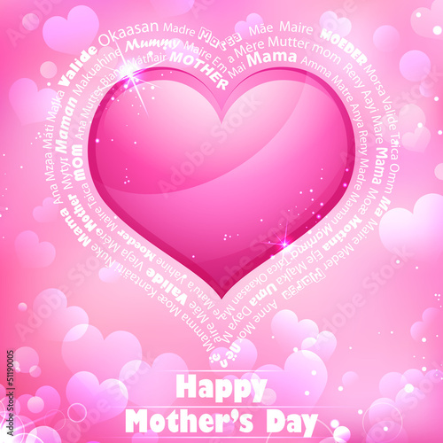 Vector: Happy Mother's Day Happy Mother's Day