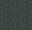 Abstract Floral Dark Pattern. ...