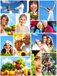 Happy People Collage.