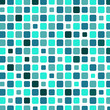Marine square tile mosaic background