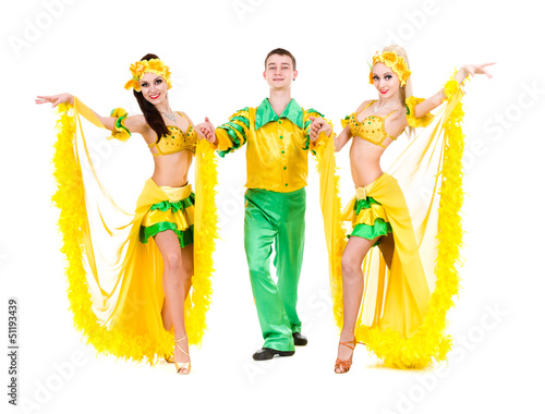 Photo: Sexy carnival dancers dancing Sexy carnival dancers dancing