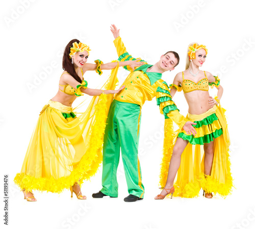 Photo: Sexy carnival dancers dancing Sexy carnival dancers dancing