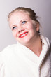 spa picture of a beautiful young woman fresh prosperous