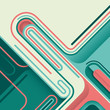 Abstract graphic in color.