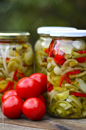 Photo: Healthy homemade preserves Healthy homemade preserves