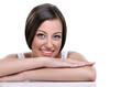 Portrait of smiling woman