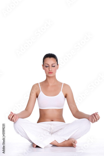 Photo: woman meditation woman meditation
