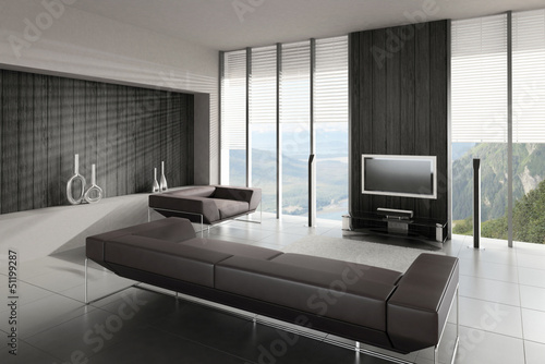 Illustration: Modern living room interior | Design Loft Modern living room interior | Design Loft