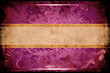 Vintage Label - Violetter Hintergrund