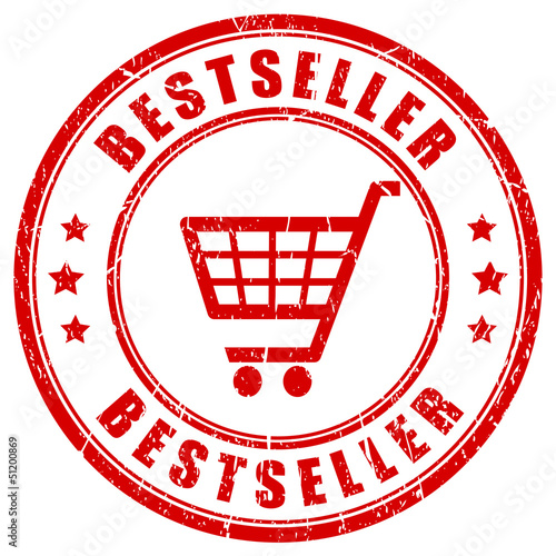 Vector: Vector red bestseller stamp Vector red bestseller stamp