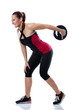 Woman Doing Exercise For Arms