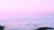 Timelaps of mountains covered in fog