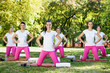 A group workout