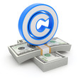 Illustration: Copyright concept Copyright concept