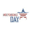 Independence day composition. Vector, EPS10.