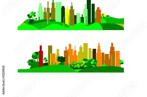 Illustration: paysages paysages