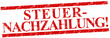 Steuer Nachzahlung Stempel  #130404-svg11