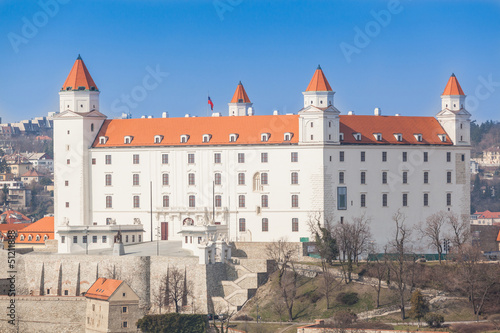 Photo: Old Castle in Bratislava on a Sunny Day Old Castle in Bratislava on a Sunny Day