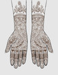 Hands with henna tattoo