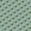 Arrows - geometric pattern in vintage green colors