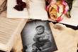 Vintage memories close up