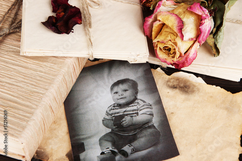 Photo: Vintage memories close up Vintage memories close up