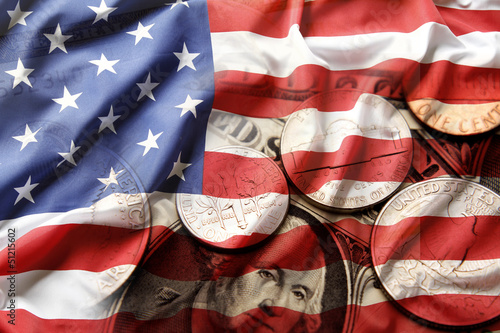 Photo: American currency American currency