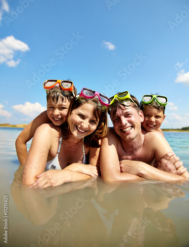 Photo: Family on resort Family on resort