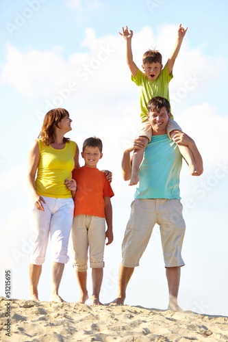Photo: Family on vacation Family on vacation