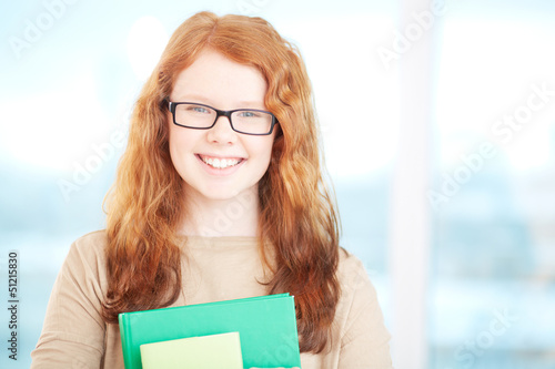 Photo: Successful schoolgirl Successful schoolgirl