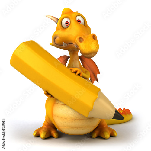 Illustration: Yellow dragon Yellow dragon