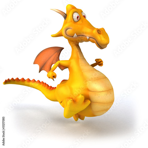 Illustration: Yellow dragon Yellow dragon