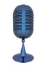 blue metal microphone