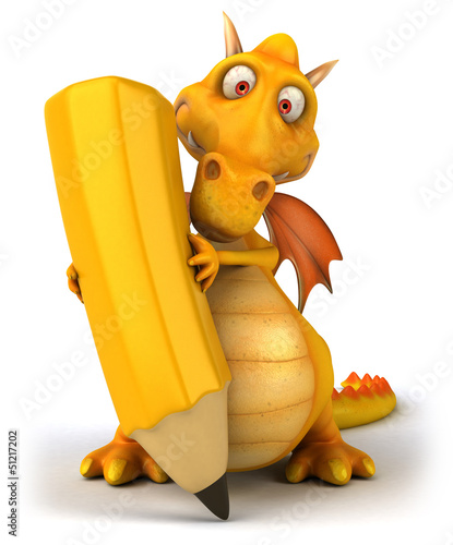 Illustration: Yellow dragon Yellow dragon