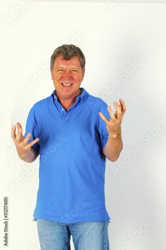 Photo: attractive casual man posing in studio attractive casual man posing in studio