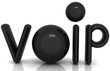 VoIP 3d word of carbon material