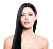 Photo: Beautiful woman cares of the skin face Beautiful woman cares of the skin face