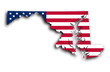 Map of Maryland