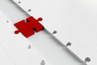 Red puzzle pease