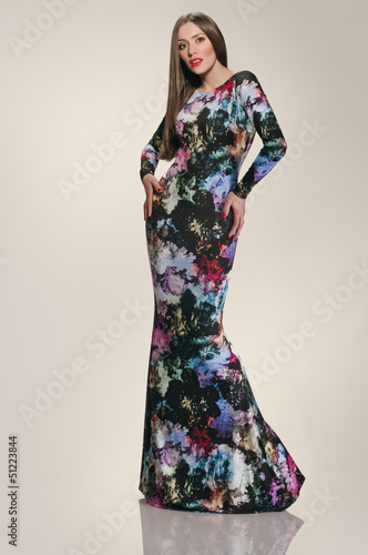 Photo: girl in dress girl in dress