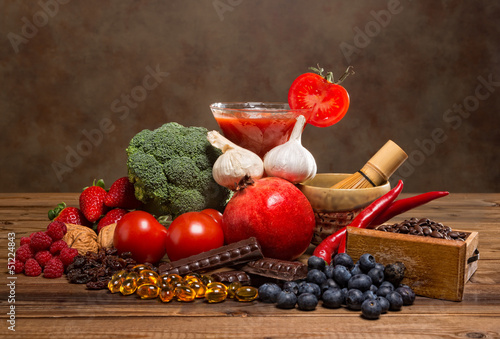 Photo: Antioxidants products Antioxidants products