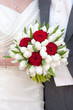 Photo: red rose and white tulip wedding bouquet red rose and white tulip wedding bouquet