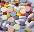 Variety of different medication